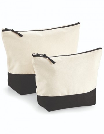 WFM Dipped Base Canvas Accessory Bag W544 naturel / zwart