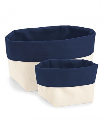 WFM Reversible Canvas Organiser W572 naturel / marineblauw