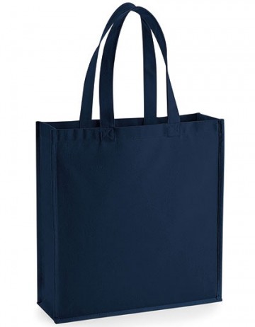 WFM Gallery Canvas Tote W600 frans marineblauw