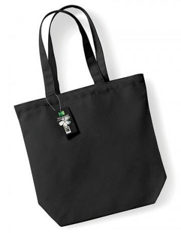 WFM Fairtrade Camden Shopper W671 zwart