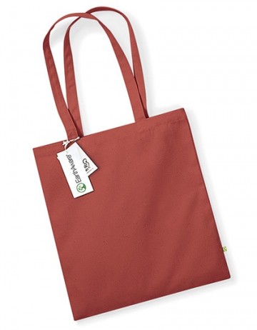 WFM EarthAware™ Organic Bag for Life W801 orange rust