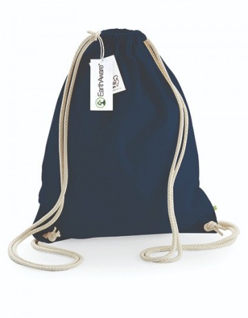WFM EarthAware™ Organic Gymsac W810 french navy / wit