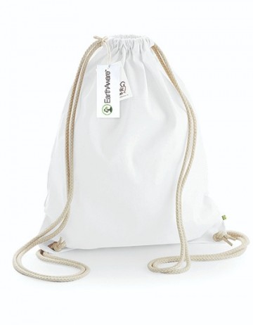 WFM EarthAware™ Organic Gymsac W810 white