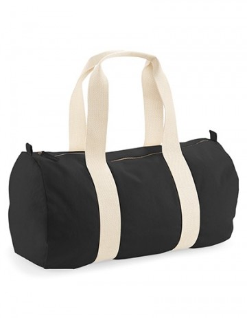 WFM EarthAware™ Organic Barrel Bag W814 zwart