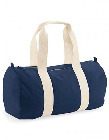 WFM EarthAware™ Organic Barrel Bag W814 frans marineblauw