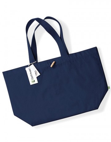 WFM EarthAware™ Organic Marina Tote XL W855 frans marineblauw