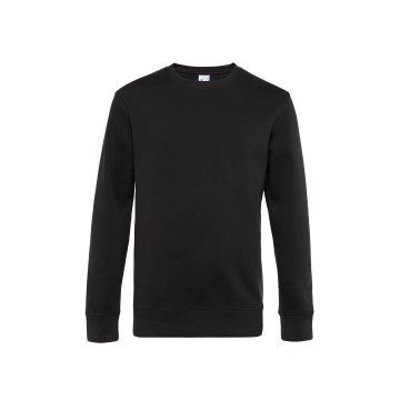 WU01K B&C King Crew Neck 005 urban zwart