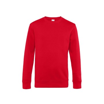 WU01K B&C King Crew Neck 04 rood