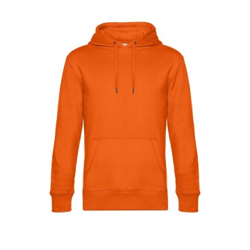 WU02K B&C King Hooded 233 puur oranje