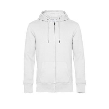 WU03K B&C King Zipped Hood 001 wit
