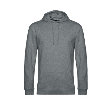 WU03W B&C #Hoodie 623 heather middelgrijs