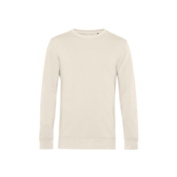WU31B B&C Organic Crew Neck sweate 101 gebroken wit