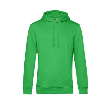 B&C Organic Hooded sweater WU33B appelgroen