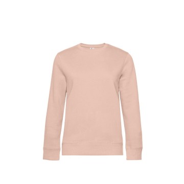 WW01Q B&C Queen Crew Neck 306 zacht rose