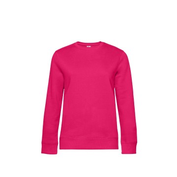 WW01Q B&C Queen Crew Neck 309 magenta