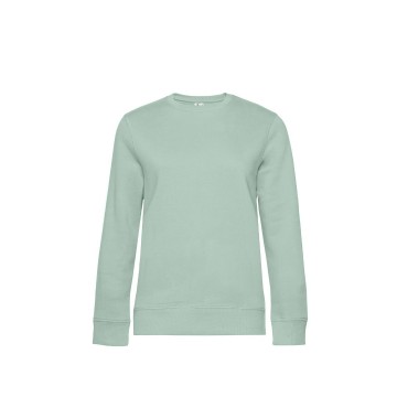 WW01Q B&C Queen Crew Neck 501 watergroen