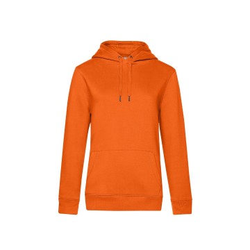 WW02Q B&C Queen Hooded 233 puur oranje