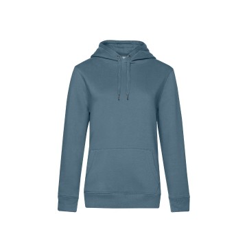 WW02Q B&C Queen Hooded 461 nordic blauw