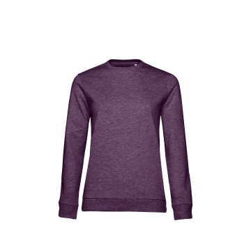 WW02W B&C #Set In Sweater 616 heather paars