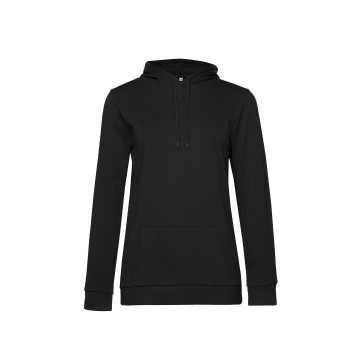 WW04W B&C #Hoodie 005 urban zwart