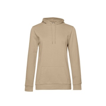WW04W B&C #Hoodie 123 zand