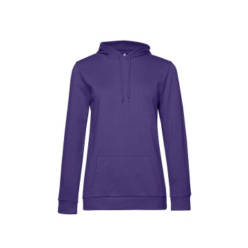 WW04W B&C #Hoodie 351 radiant paars