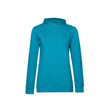 WW04W B&C #Hoodie 443 hawaii blauw