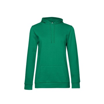 WW04W B&C #Hoodie520 kelly groen
