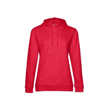 WW04W B&C #Hoodie 617 heather rood