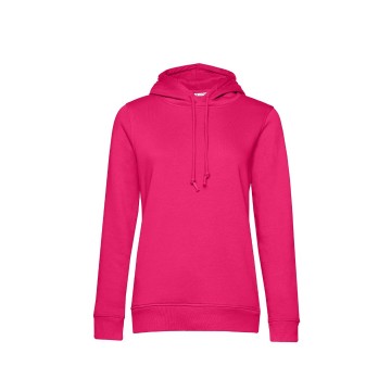 WW34B B&C Organic Hooded Women 309 magenta