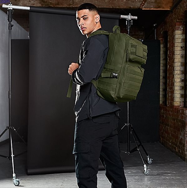 Vlucht uitstulping slijtage BagBase MOLLE Tactical Backpack - Rugtassen - Webshop OmniTex